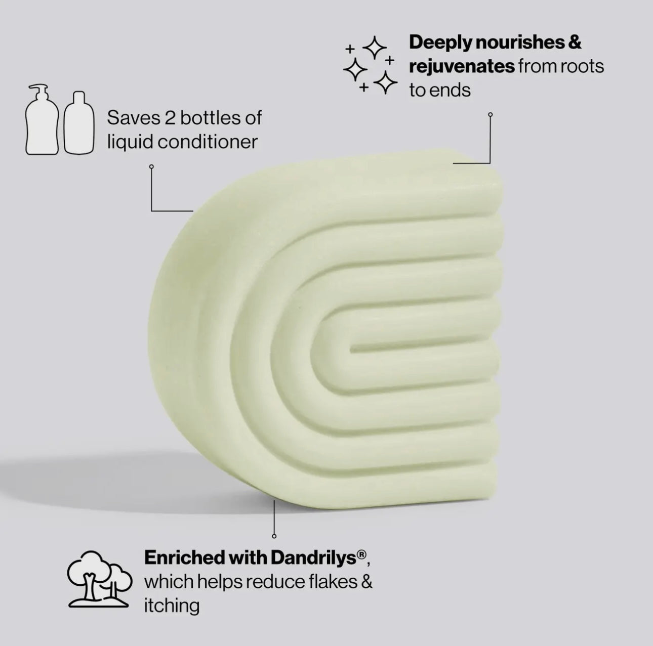 Anti Dandruff Clarifying Conditioner Bar
